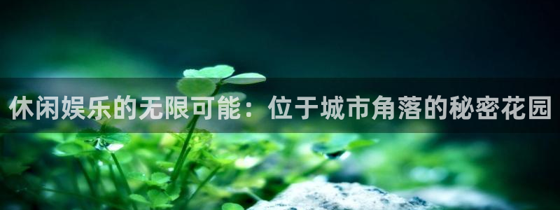 首页华润娱乐：休闲娱乐的无限可能：位于城市角落的秘密花园
